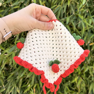 Kiraz detay bandana