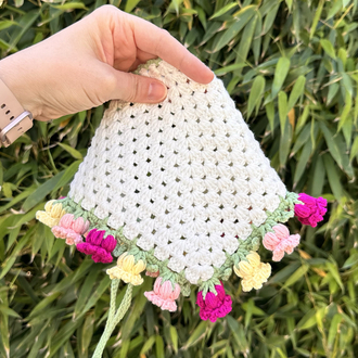 Renkli demet bandana