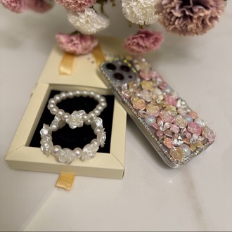 YENİİ! GÜL İNCİ BİLEKLİK SET