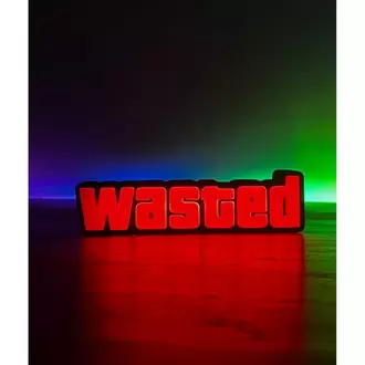 Gta Wasted Ledli Tablo (USB Type A ile çalışmaktadır)