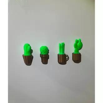 Mini Saksılı Bitkiler Mıknatıslı Buzdolabı Süsü