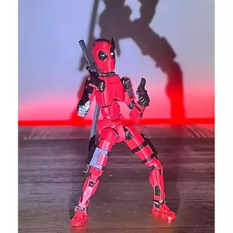 TİTAN TN13 Eklemli Hareketli Şekil Değiştirme Robotu Figür YEŞİL Silah Seti Dahil HEDİYELİK