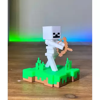 Minecraft İskelet Çim Ada Hediyelik Figür