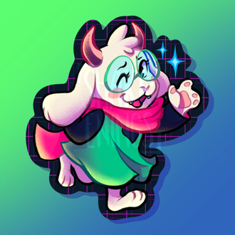 DELTARUNE RALSEI STICKER