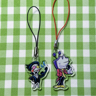 DELTARUNE SPAMTON AKRİLİK CHARM