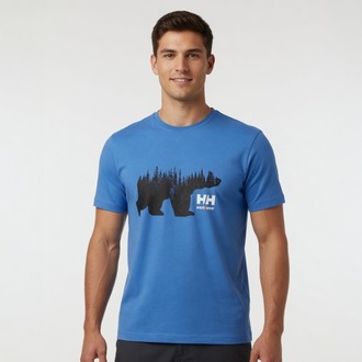 HH Erkek Tshirt Mavi