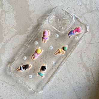 Little Swimmers Clear Case