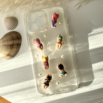 Little Swimmers Clear Case