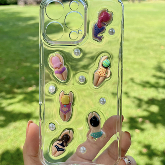 Little Swimmers Clear Case