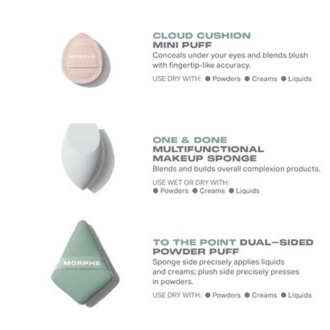 Morphe Puff Sponge Set