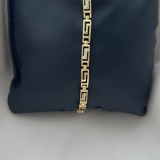Zirkon Taşlı Greek Model Bileklik