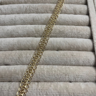 Gold Örme Model Bileklik