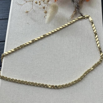 Premium Gold Arpa Model Kolye