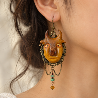 Tavrooz Div Earrings (pair)