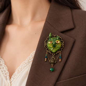 Verdamooz Div Pin Badge