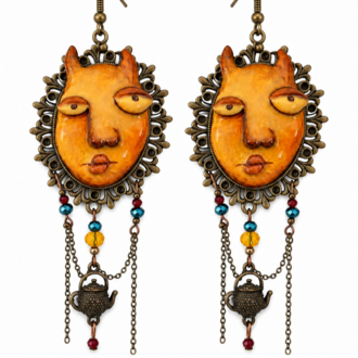 Saffrooz Div Earrings (pair)