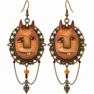 Tamrooz Div Earrings (pair)