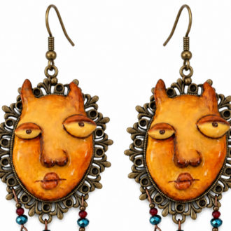 Saffrooz Div Earrings (pair)