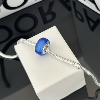 Mavi Mini Murano Cam Charm