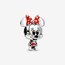 Disney, Puantiye Fiyonklu ve Elbiseli Minnie Charm