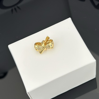 Gold Işıltılı Fiyonk Charm