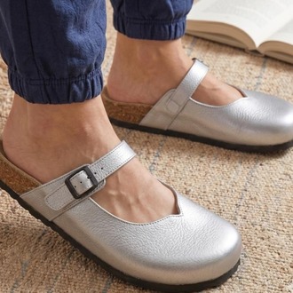 Kiki Silver Slippers