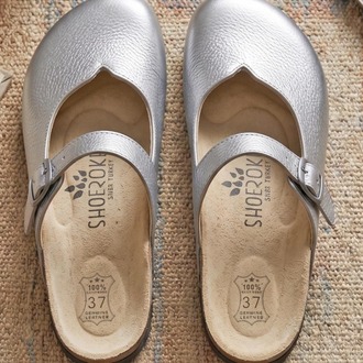 Kiki Silver Slippers