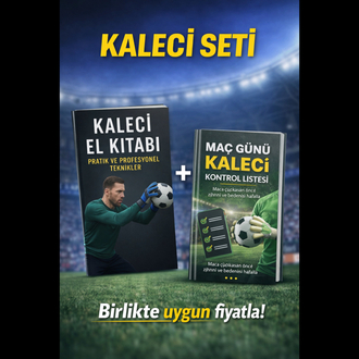 Kaleci El Kitabı + Mini PDF Kontrol Listesi (Dijital Set)