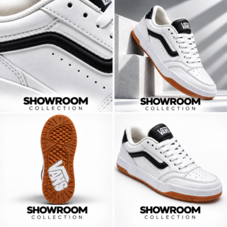 Vans Upland White/Black Gum