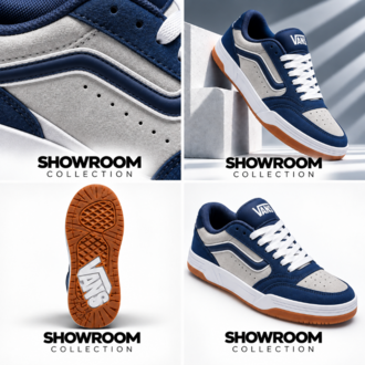 Vans Uptown Low Navy/Grey Gum