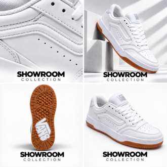 Vans Uptown Low White Gum