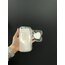 Şeffaf  silikon yumuşak kılıf ve kalp aksesuarı (iPhone11)