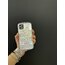 Lüks Glitter lazer 3D kalp telefon kılıfı (IPhone 11)