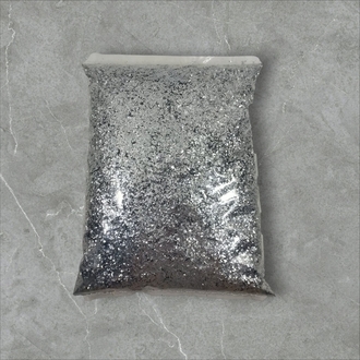 Isı ile yapışan Gümüş Glitter 8 kg