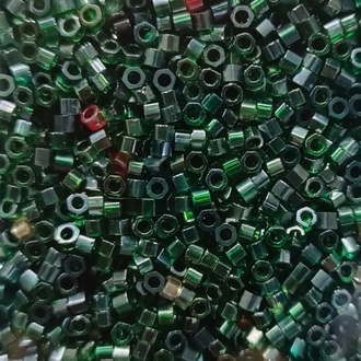 200gr Metalik Yeşil Cam Boncuk 2 mm Miyuki tip 