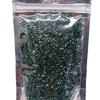 200gr Metalik Yeşil Cam Boncuk 2 mm Miyuki tip 