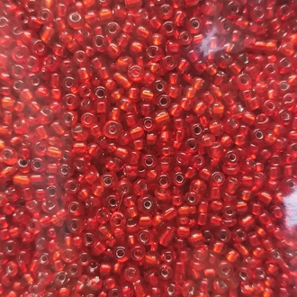 200 gr Yakut Kırmızı Cam Boncuk 