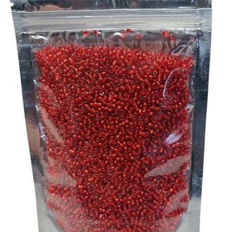 200 gr Yakut Kırmızı Cam Boncuk 