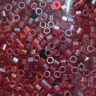 200 gr Nar Çiçeği Kırmızı Cam Boncuk 2mm 