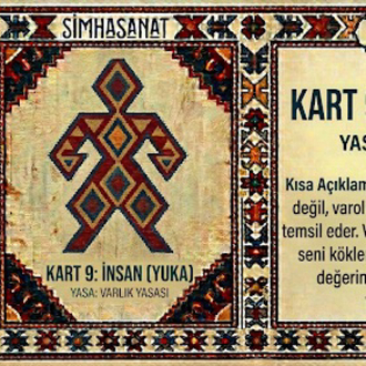 Töre Yazıtları: Anadolu Bilgeliği & Kilim Motifleri Rehber Kart Seti
