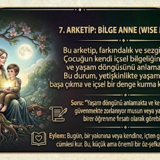 Anne Arketipleri & Duygusal Kordonlar: 10 Kartlık Şifa Seti