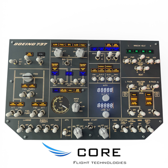 B737 Compact Overhead Panel