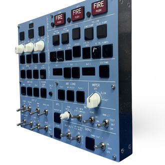 CFT A320 Custom Overhead Panel