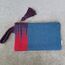 +9 renk/Sarkıt el dokuma pamuk portföy çanta- Handwoven cotton clutch