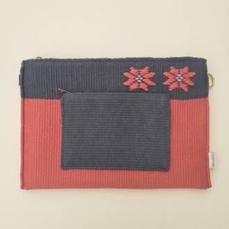 +3 renk. Çiçek motif 13 inç bilgisayar kılıfı - Flower style 13" laptop case