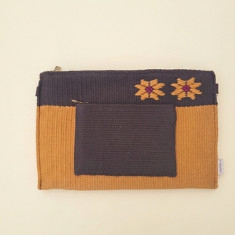 +3 renk. Çiçek motif 13 inç bilgisayar kılıfı - Flower style 13" laptop case