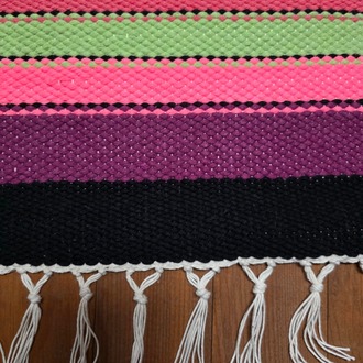 19 El Dokuma Pamuk Kilim (Hand-woven Cotton Kilim Rug)