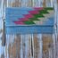 +14 renk/Basamak Elde Yün Dokuma Çanta (Hand-woven Wool Clutch)