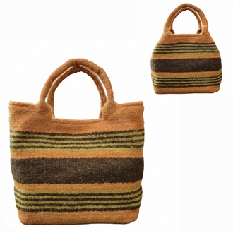 Diğer renkleri görmek için tıklayın. İlkay el dokuma yün çanta- Handwoven wool bag
