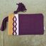 +9 renk/Baklava el dokuma pamuk portföy çanta - Handwoven cotton clutch